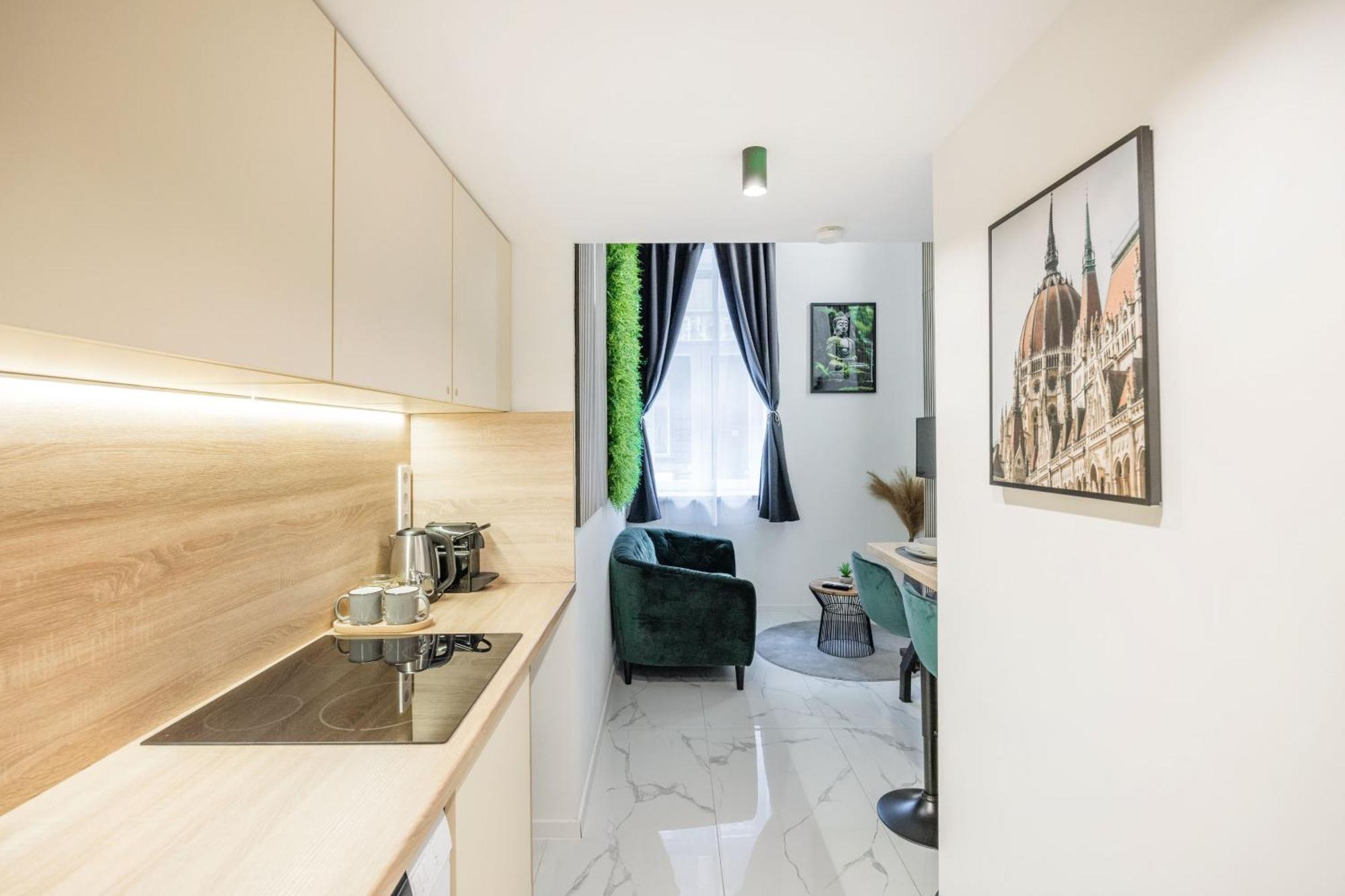부다페스트 Modern Downtown Oasis 아파트 외부 사진
